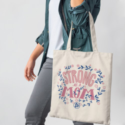 Strong as a mom (Τσάντα  Αγοράς)